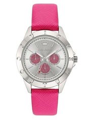 Juicy Couture Pink Silver Women Watch One Size