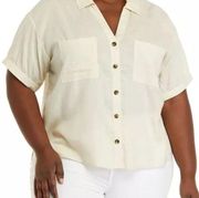 NWT Wonderly Plus Size Femme Resort Shirt Women's Size 2X