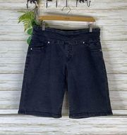 Jag Jeans Black Classic Fit Bermuda Style Shorts