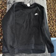 Nike Crewneck Sweatshirt in Black