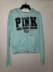 Pink Victoria Secret full zip up jacket