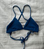 Blue Bikini Top