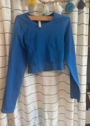 Blue  By Aritzia Long Sleeve Top