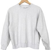 Aritzia TNA Cozy Sweatfleece Perfect Fit Pullover Sz S