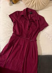 Banana Republic Maroon Dress