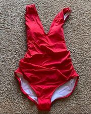 NWOT One-Piece Red Suit