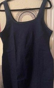 Womens plus size jean look dress size XL New