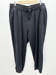 Orvis Grey Drawstring Waist Jogger Sweatpants Women's Size XX-Large XXL