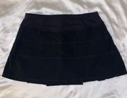 black athletic skirt