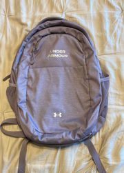 Purple under armor backpack