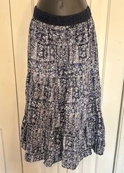 Wallflower Skirt Blue Women Size Medium