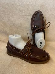 EUC  Women's Leather Boat Shoe