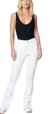 NWT BlankNYC Hoyt Mini Flare White Jeans