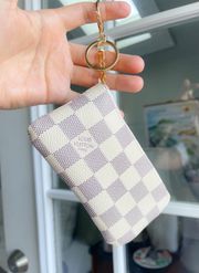 Repurposed Upcycled Keychain Card Holder Pouch 