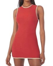 WEWOREWHAT Women’s LARGE Tennis Dress Skort Red Wheat Active Dress Wear