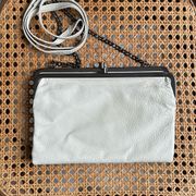 Hobo International Leanne Chain Crossbody Off white