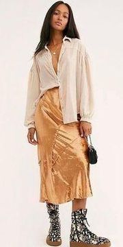 Serious Swagger Midi Skirt