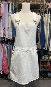 Sadie & Sage Denim Jumpsuit mini skirt. Size Large. Pre loved Gently Worn.