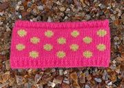 Walmart Pink & Gold Head Warmer Band. EUC!