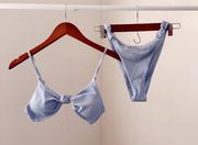 Zaful NWOT  Bikini Set Blue