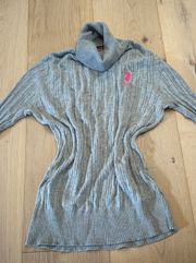 Vintage Grey and Pink Turtleneck Longsleeve