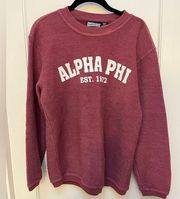 Oversized Alpha Phi Sweatshirt