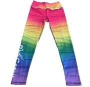 PELOTON KALI Boocrew leggings rainbow Cycling