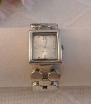 Unique Vintage‎ Silver Quartz Watch