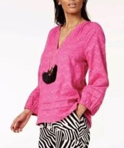 hot pink top, size XL