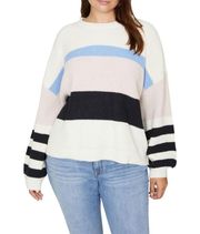 💕SANCTUARY💕 Playful Stripe Shaker Stitch Sweater