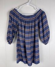 Striped Off Shoulder Top Size 2