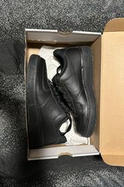 Nike Black Air Force 1s