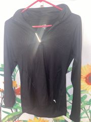 Black Activewear Quarter Zip