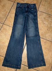 American Eagle  Wide Leg Jeans Size 2