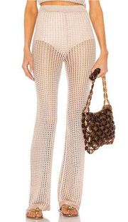 LPA REVOLVE‎ Alessandra Pants Champagne Gold Blush Size XS NWOT