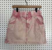 Urban Outfitters Pink Denim Skirt