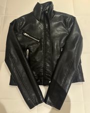 Leather Black Jacket