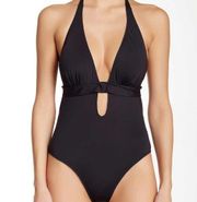 Tart halter neck one piece swimsuit. Xs