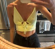 Urban Outfitter Terry cloth Crop Top