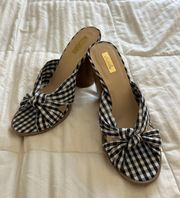 Gingham Heels