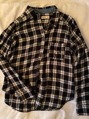 Flannel Button Down Long Sleeve