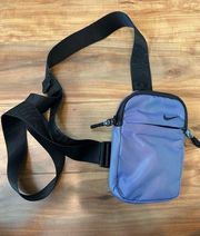 Purple Nike crossbody belt bag