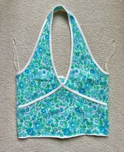 Floral Halter Top