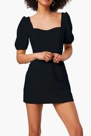 Berina Whisper Minidress Size 6 Black