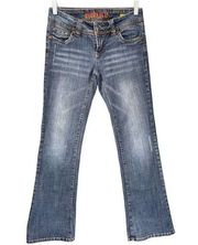J1 Y2K Vintage Hydraulic Curvy Lula Flare Jeans Size 5/6 27