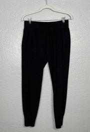 Cabi Women S Pivot Jogger Black Lounge Athleisure Sweatpants Pockets Pull On