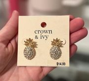 Crown and Ivy Earrings