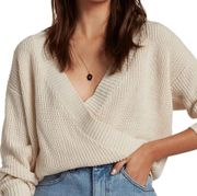 Cream Crop Sweater