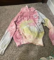 Santa Cruz tie dye hoodie