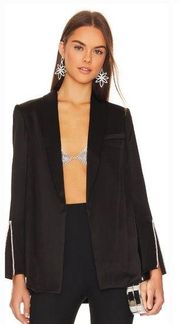 Alice + Olivia Jace Oversized Blazer in Black